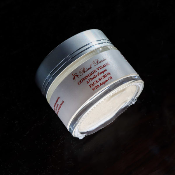 Gommage aux graines d'argan